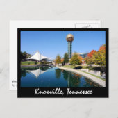 Carte Postale Réflexions de la Sunsphère à l'automne (Devant / Derrière)