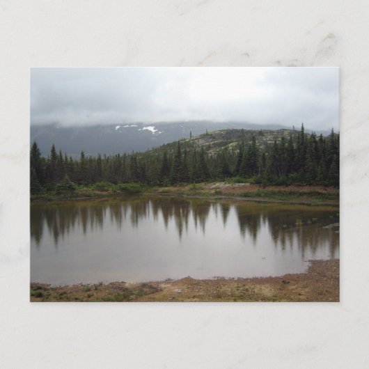 Carte Postale Réflexions de l'Alaska (Devant)