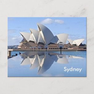 Carte Postale Réflexions de l'Opéra de Sydney