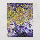 CARTE POSTALE RÉFLEXIONS D'EAU (Devant)