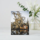 Carte Postale Réflexions des marais de la paroisse St Charles (Debout devant)