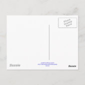 Carte Postale "Réflexions" du Cheval de Baie (Dos)