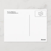 Carte Postale Réflexions du soir (Dos)