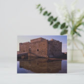 Carte Postale Réflexions, Fort Médiéval, Nea Paphos, Chypre (Debout devant)