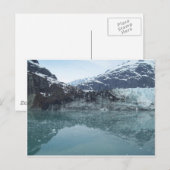 Carte Postale Réflexions glaciaires 3 (Devant / Derrière)