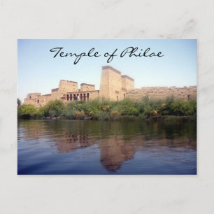 Carte Postale réflexions philae