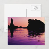 Carte Postale Réflexions rocheuses - Bandon, Oregon (Devant / Derrière)