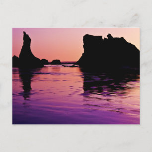 Carte Postale Réflexions rocheuses - Bandon, Oregon