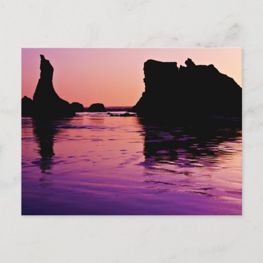 Carte Postale Réflexions rocheuses - Bandon, Oregon (Devant)