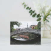 Carte Postale Réflexions sur la rivière Wensum, Norwich (Debout devant)