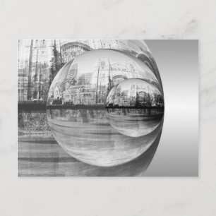 Carte Postale Réflexions sur la ville