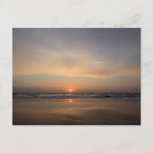 Carte Postale Réflexions sur le littoral marin