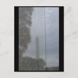 Carte Postale Réflexions sur le mur