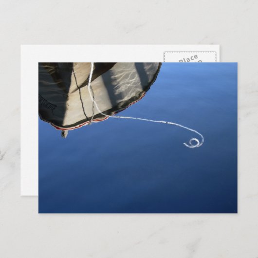 Carte Postale Réflexions sur les bateaux : Derwentwater (Devant / Derrière)