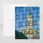 Carte Postale Réflexions sur les bâtiments (Devant / Derrière)
