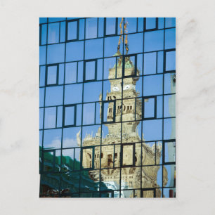 Carte Postale Réflexions sur les bâtiments