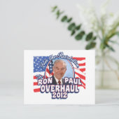 Carte Postale Refonte Ron Paul 2012 (Debout devant)