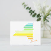 Carte Postale refroidissement de new york fade (Debout devant)