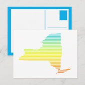 Carte Postale refroidissement de new york fade (Devant / Derrière)