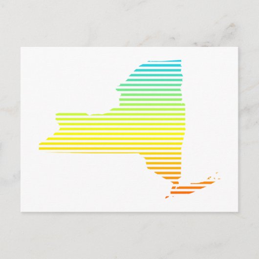 Carte Postale refroidissement de new york fade (Devant)