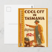 Carte Postale Refroidissez-vous en Tasmanie (Devant / Derrière)