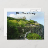 Carte Postale Refuge d'oiseaux (Devant / Derrière)