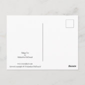 Carte postale Refuge Fox (Dos)