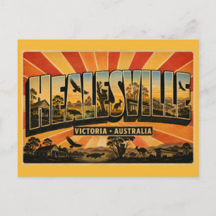 Carte Postale Refuge pour la faune de Healesville Sanctuary Yarr