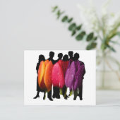 CARTE POSTALE REFUGE SÛRE (Debout devant)