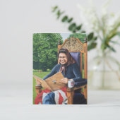 Carte Postale Réfugié d'Angleterre 1975 (Debout devant)