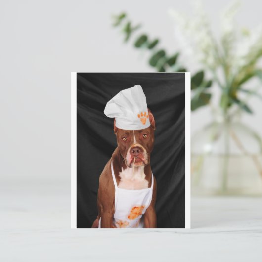 Carte Postale Refus de la cuisine de l'enfer (Debout devant)