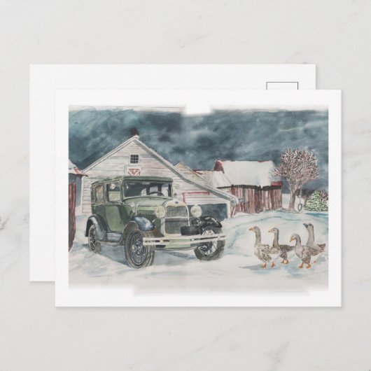 Carte Postale Refusé (Devant / Derrière)