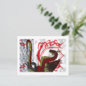 Carte Postale Regal Red Dragon (Debout devant)