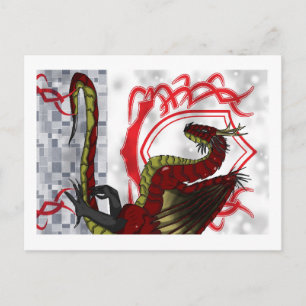 Carte Postale Regal Red Dragon