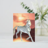 Carte postale Regal Unicorn (Debout devant)