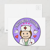 Carte Postale Regalitas para Enfermeras Enfermera Cuidame (Devant / Derrière)