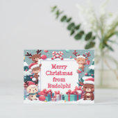 Carte Postale Regalos Navideños (Debout devant)