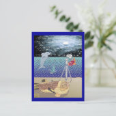 Carte Postale Regard Sur La Lune (Debout devant)