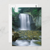 Carte Postale Regard sur les chutes de verre (Devant / Derrière)