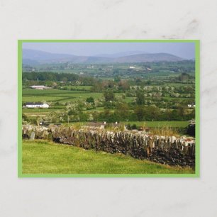 Carte Postale Regard Vers Le Wicklow Et Les Montagnes De Dublin