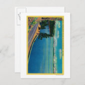 Carte Postale Regard vers Zephyr Cove, Mt Tallac in (Devant / Derrière)