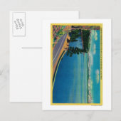 Carte Postale Regard vers Zephyr Cove, Mt Tallac in (Devant / Derrière)