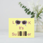 Carte Postale Regarde, c'est été (Debout devant)