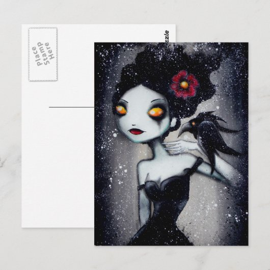 Carte postale Regarde et Écoute (Devant / Derrière)