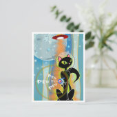 CARTE POSTALE REGARDE ! KITTEN GOTTA RAYGUN PAR TRISTAN BERLUND (Debout devant)