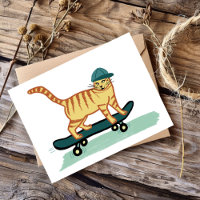 Regarde Meowt ! Skateboard Tabby PERSONNALISER de