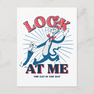 Carte Postale Regarde-Moi Chat Dans Le Casquette