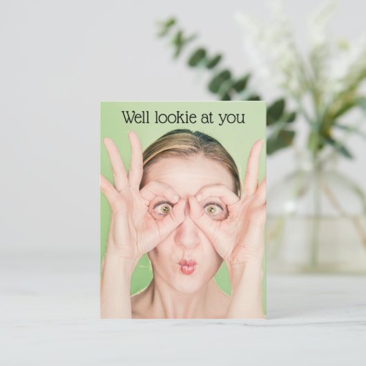 Carte Postale Regarde-Toi (Debout devant)