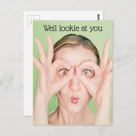 Carte Postale Regarde-Toi (Devant / Derrière)