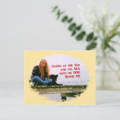 Carte Postale Regarder chez fixement The Sun (Debout devant)